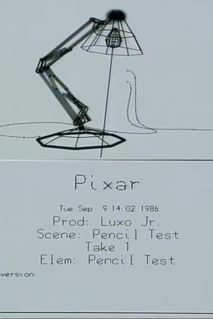 Luxo Jr. Pencil Test